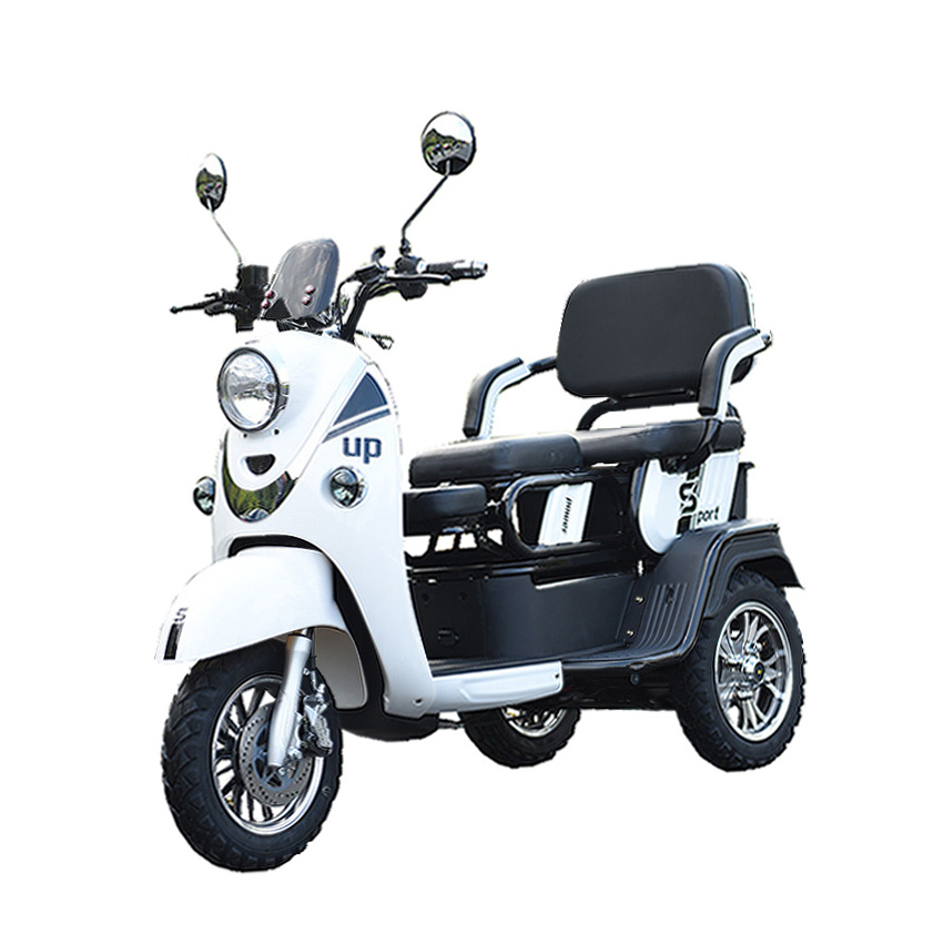 High Quality Mobility Scooter Electric Trike Lithium Battery Powered Adult Cargo 1000w Fat Tire Three Wheels Electric Tricycle