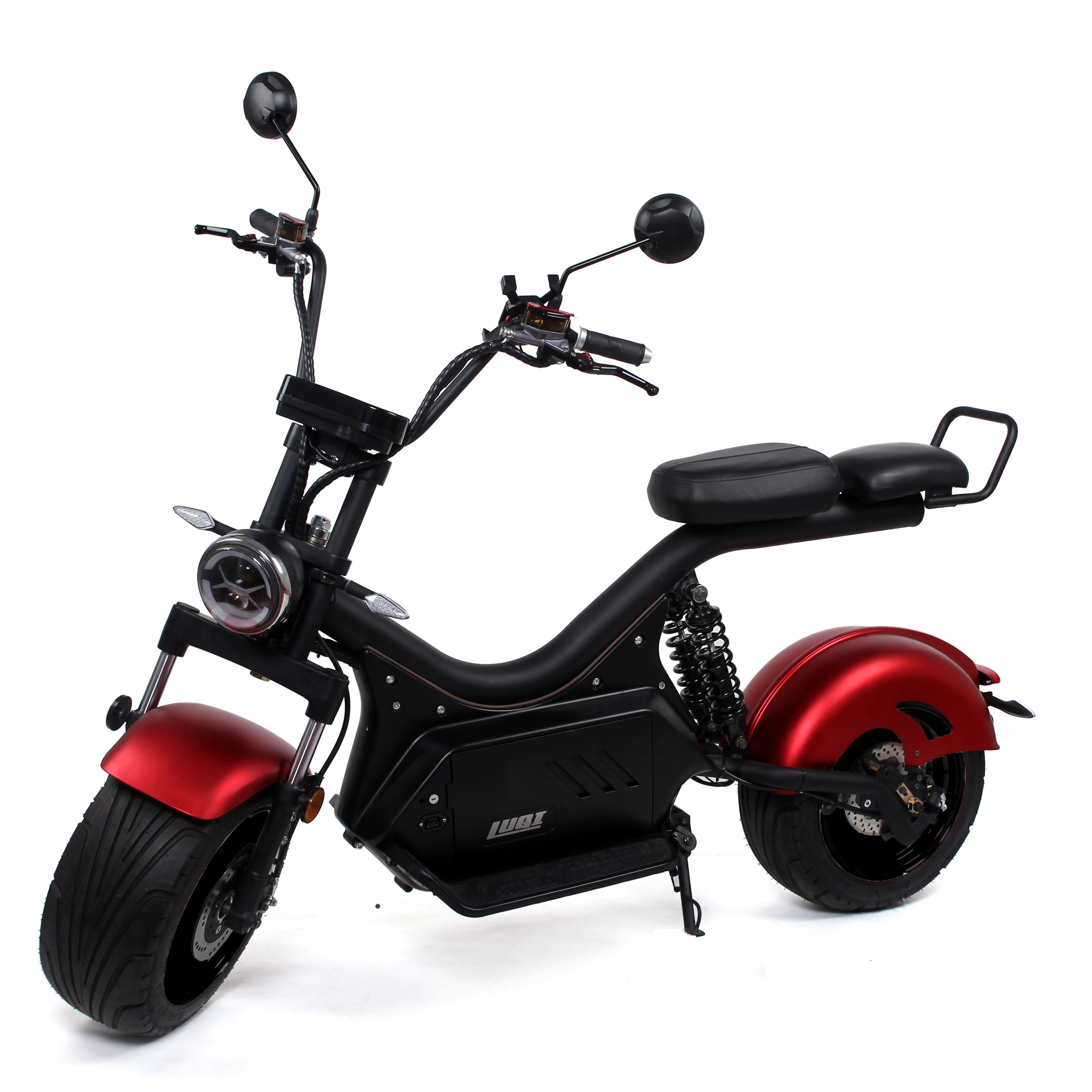 European Warehouse Factory 2 wheel citycoco 1500W 60V 12AH electric scooter powerful nzita motor electric