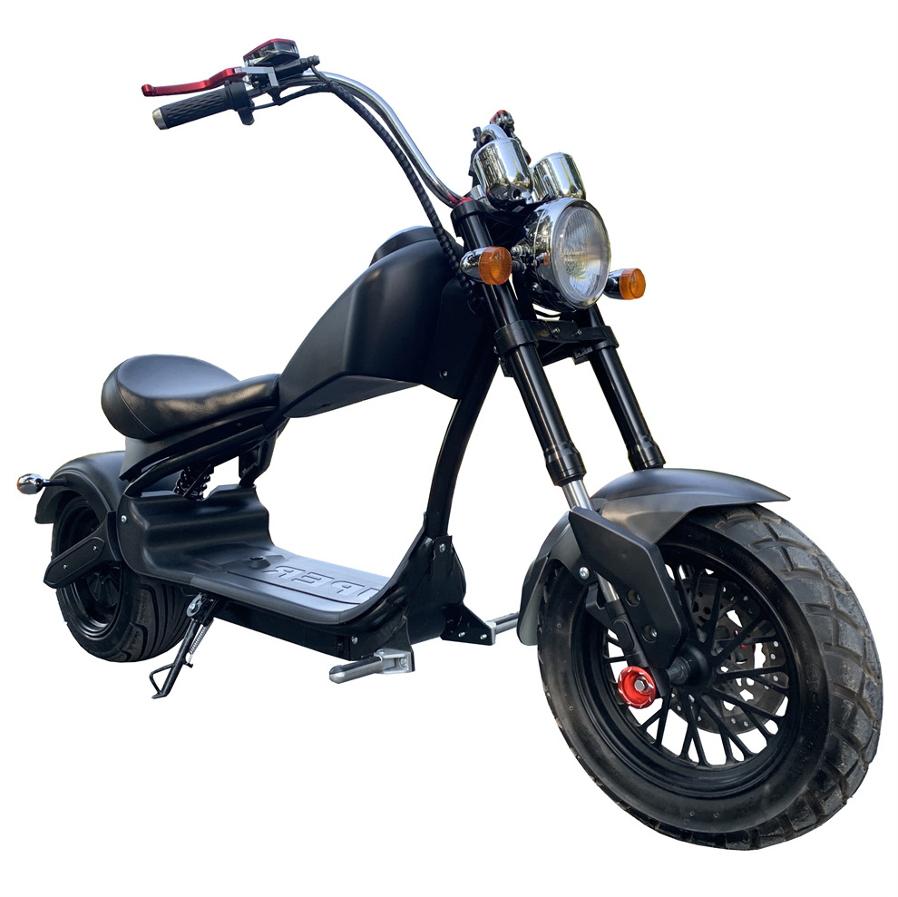 Free Shipping New Model Big Two Wheel 1500w Powerful Electric Scooter Wholesale