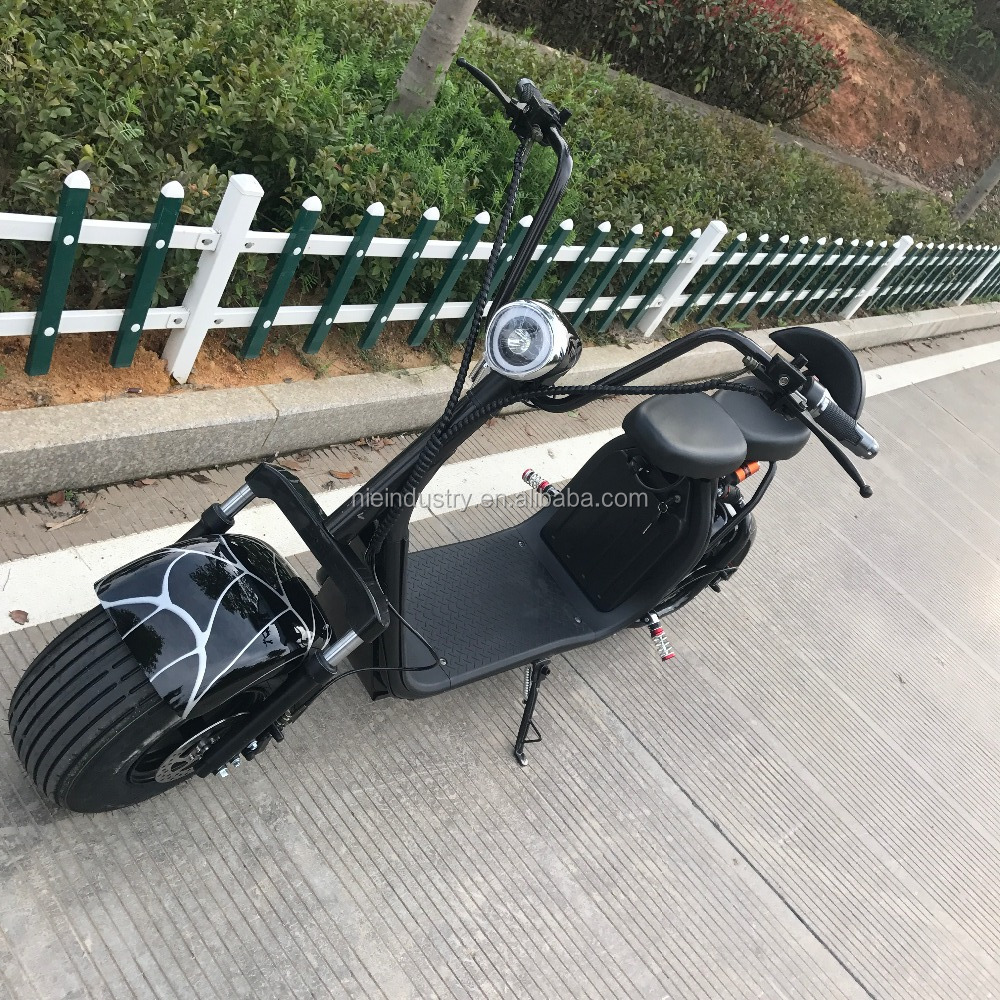 Nzita Adults off road electric scooter removable battery fully enclosed mobility electric scooter outdoor