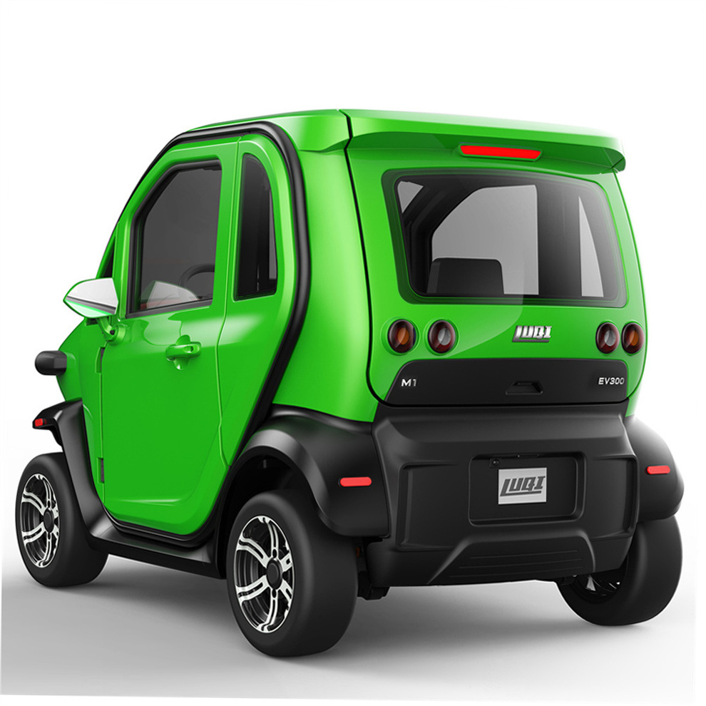 Wholesale Enclosed Adult Family Use Pick Up School Cars 4 Seats E Scooter Electric Car 4 Wheels For Sale