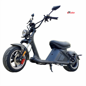 Nzita Moto Electrique Electric Nzita Citycoco Motos Electrica 2000w Electric Chopper Motorcycle Scooter European Warehouse