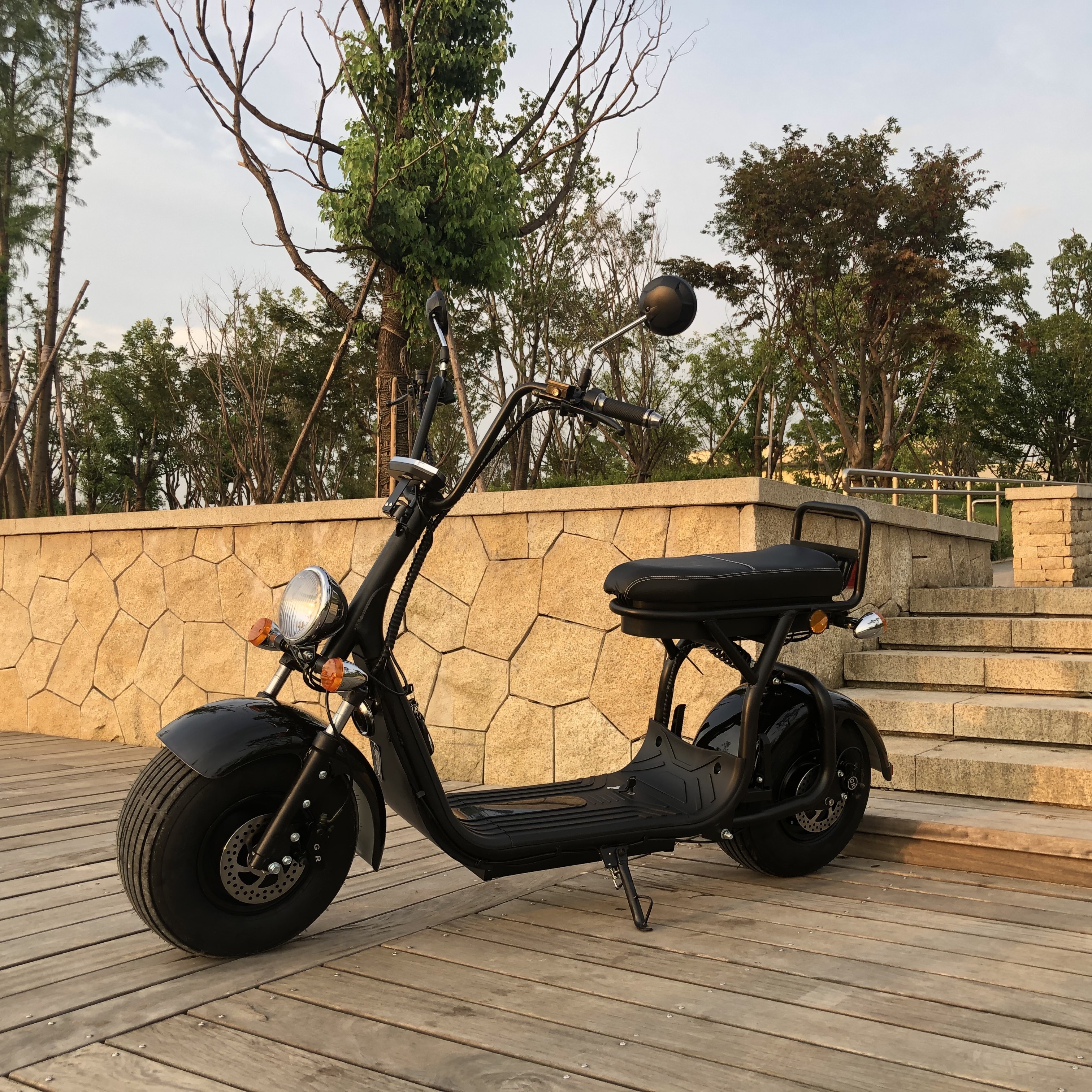 3000w fast food electric scooter for delivery eec with delivery box whole sale