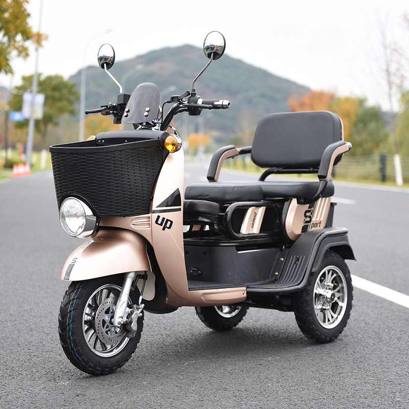 Low Speed Safety Disabled Electric Tricycles Motorized Tricycles Trike Motorcycle 3 Wheel Electric Scooter Triciclo Electrico