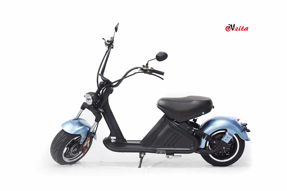 Nzita Moto Electrique Electric Nzita Citycoco Motos Electrica 2000w Electric Chopper Motorcycle Scooter European Warehouse