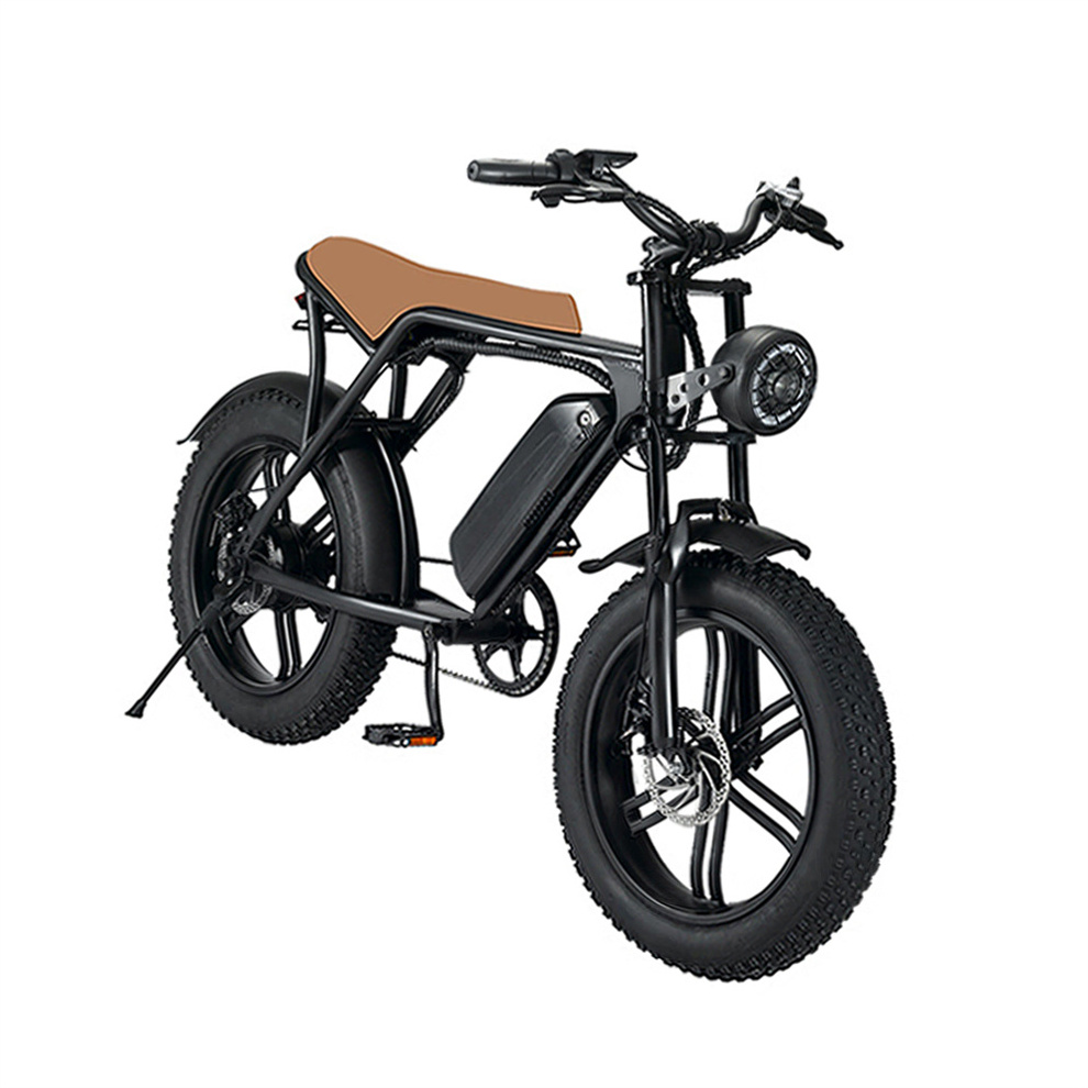 Eu Warehouse 36v 250w Lithium Battery Mountain Electric Bike 20inch Fat Tire Electric Bicycle