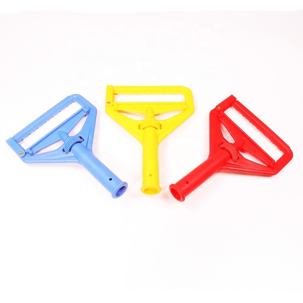 O-Cleaning Plastic Quick-Change Wet Mop Handle Clamp,Side-Gate Screw Mop Head Clip Replacement Holder,Commercial Mop Gripper