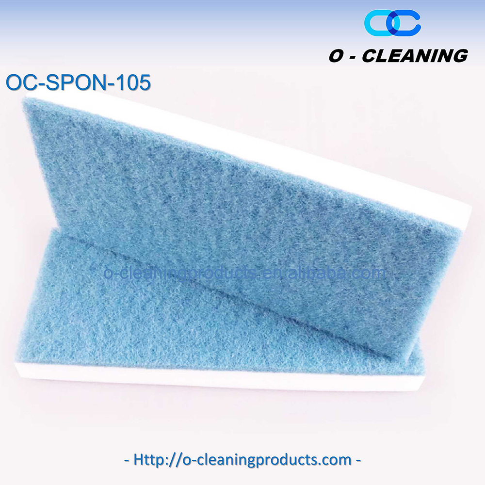 O-Cleaning Reusable Thick Dual-Side Melamine Scrub Sponge Eraser,Multi-Funtional High Density Chemical-Free Scrubber Foam Pad