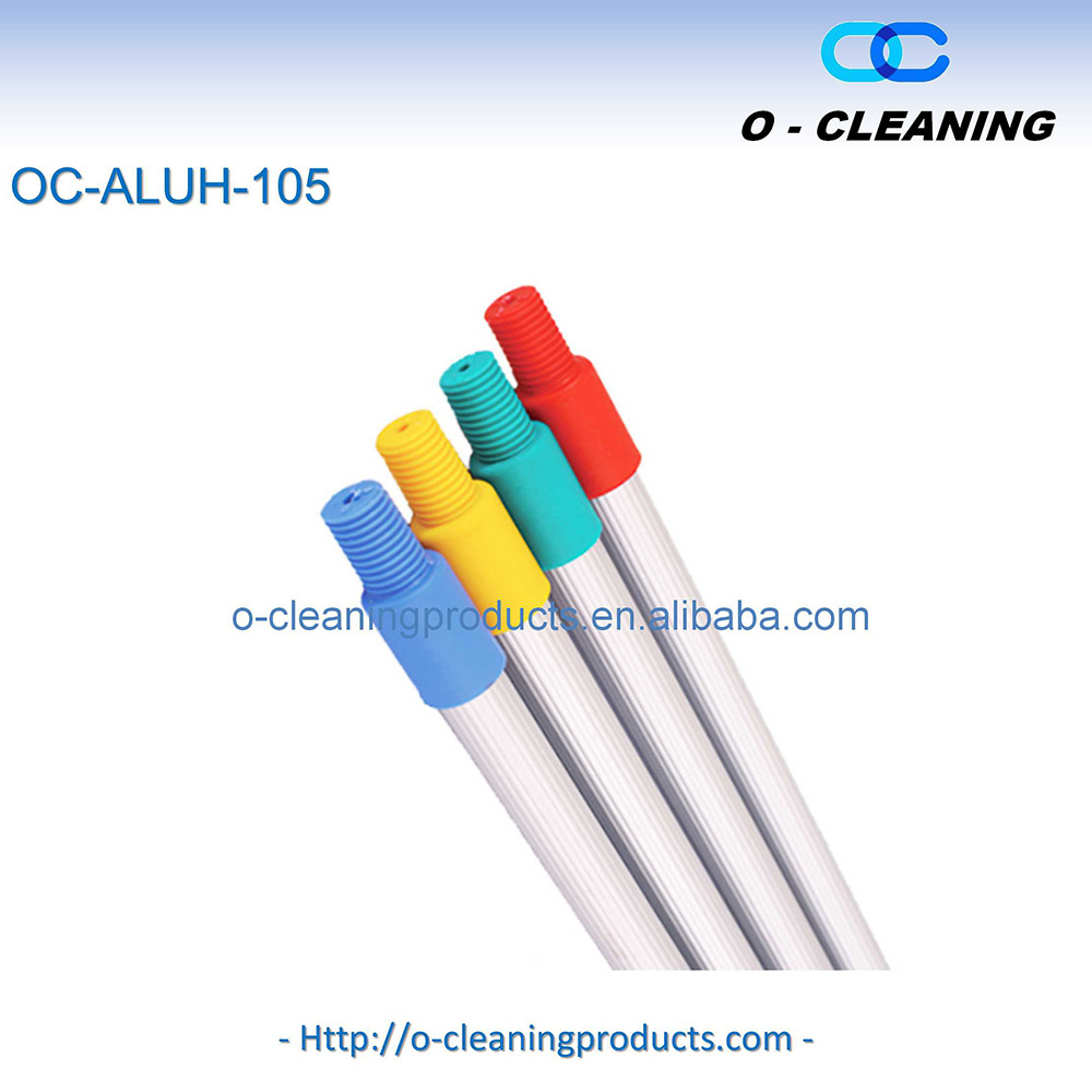 O-Cleaning Professional Thickened Aluminum Wet Mop Handle With American Threaded Tip Compatible With Threaded Screw-On Wet Mops