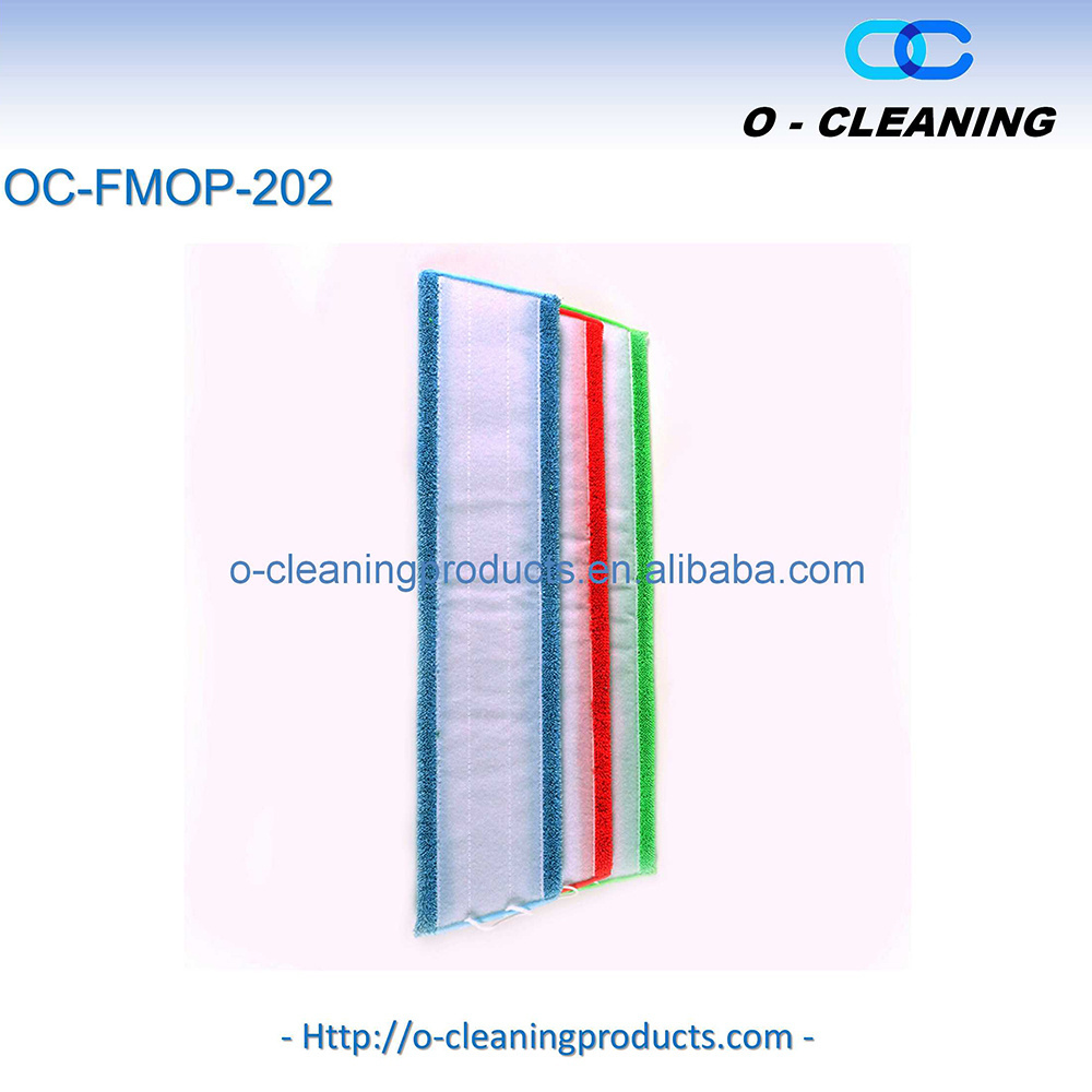 O-Cleaning Reusable Streak-Free Microfiber Wet/Dry Dust Mop Refill Pad For Flat Mop Frame With Hook,Premium Floor Wiper/Cleaner