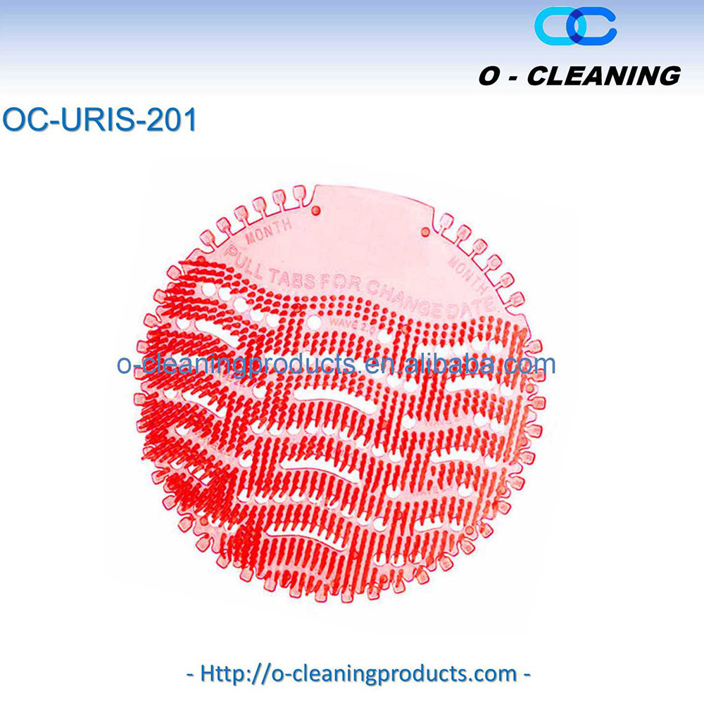 O-Cleaning Wave 2.0 Splash-Proof EVA Urinal Screen Deodorant,Anti-Clog Deodorizing Mat,Long Lasting Men Toilet Odor Freshener