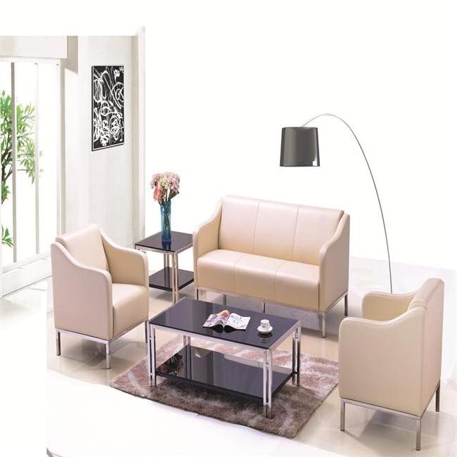 modern leather office sofa home furniture customer waiting sofa sectional hotel waiting sofa