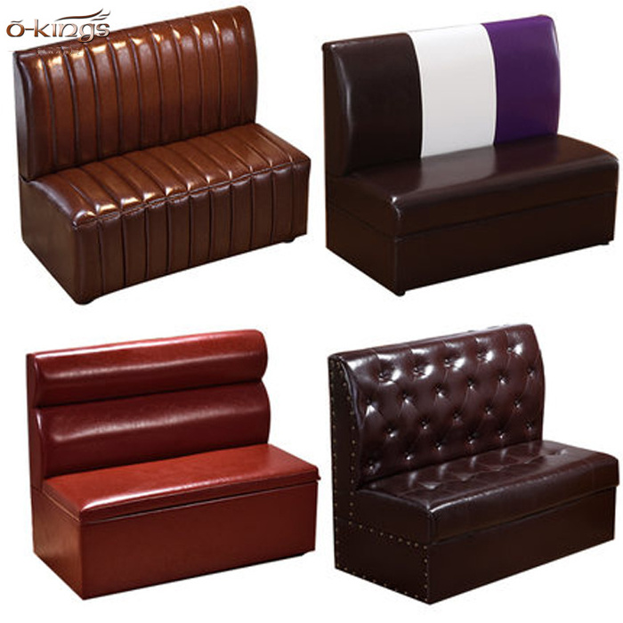 hot sale restaurant hotel sofa sets design leather restaurant booth