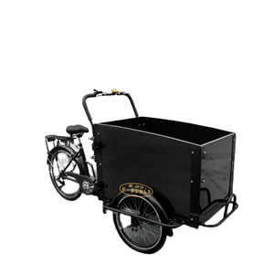 Family Dutch trike folded electric tricycle cargo bike used bicycle for sale