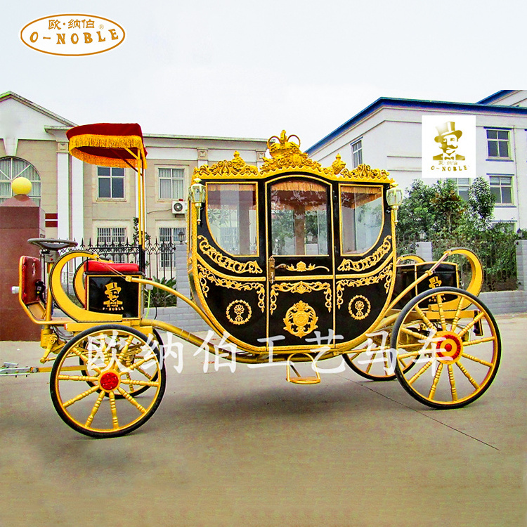 Royal horse carriage Hot Sale Horse Wagon Electric Carriage