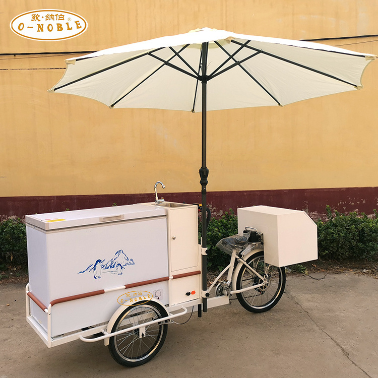 Factory Directly supply  ice cream bicycle/tricycle cold drink bike for out side street business