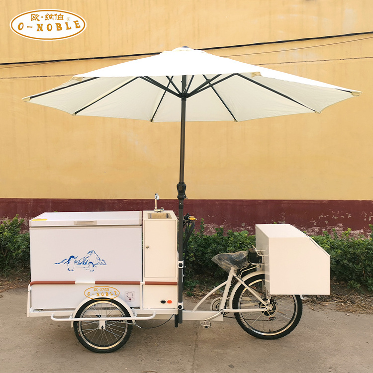 Factory Directly supply  ice cream bicycle/tricycle cold drink bike for out side street business