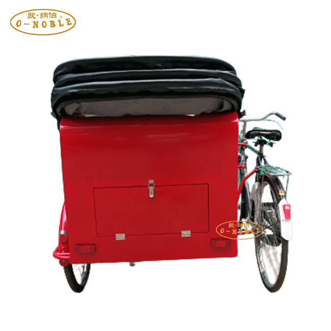 City tandem bicycle tandem bike Rickshaw