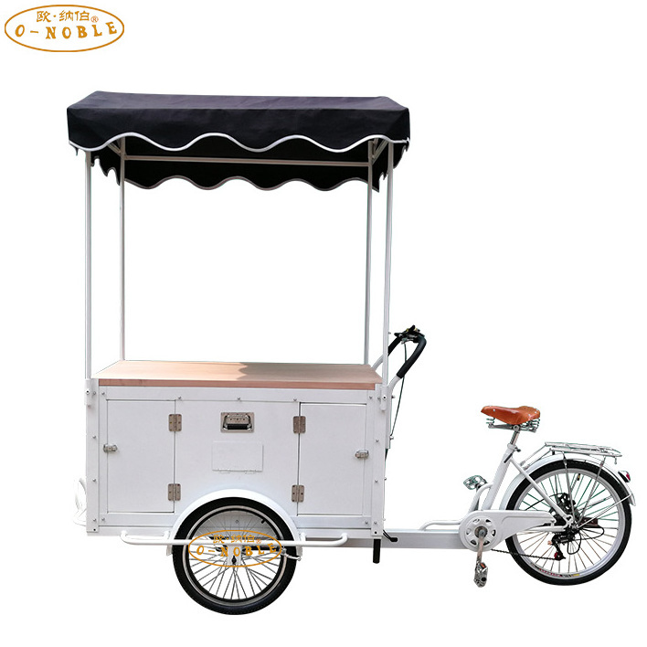 Coffee pedal pedicab rickshaw Tricycle