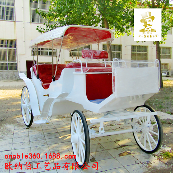 Electric Wedding Horse Carriage Luxury Royal Horse Coach