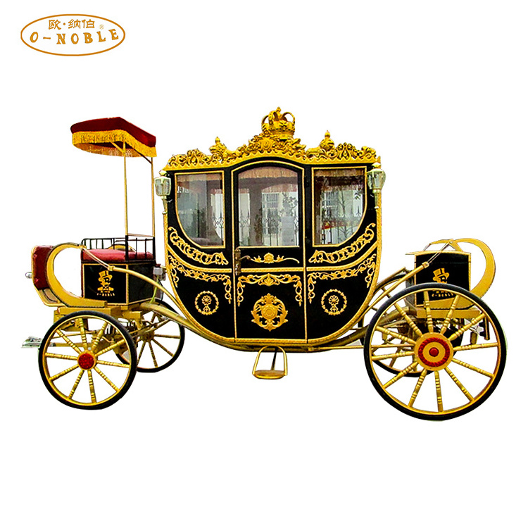 Royal horse carriage Hot Sale Horse Wagon Electric Carriage