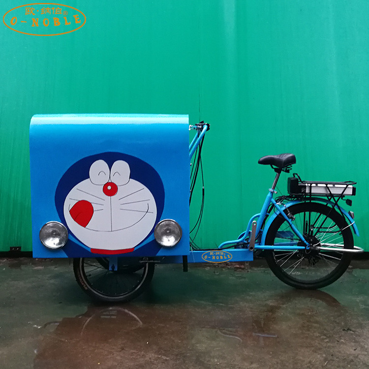 Hot sale wholesale multi-purpose reverse food tricycle custom takeaway snack tricycle mobile coffee bike