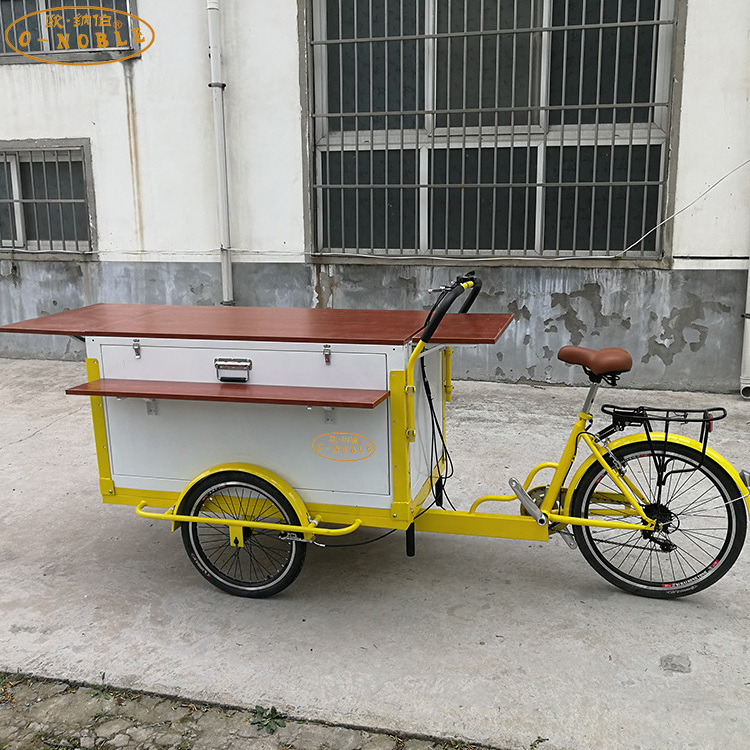 High quality commercial coffee cart vending truck bike coffee bike trailer cargo coffee