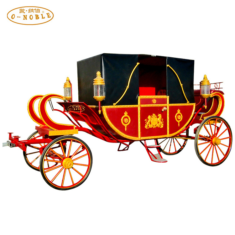 Royal horse carriage Hot Sale Horse Wagon Electric Carriage