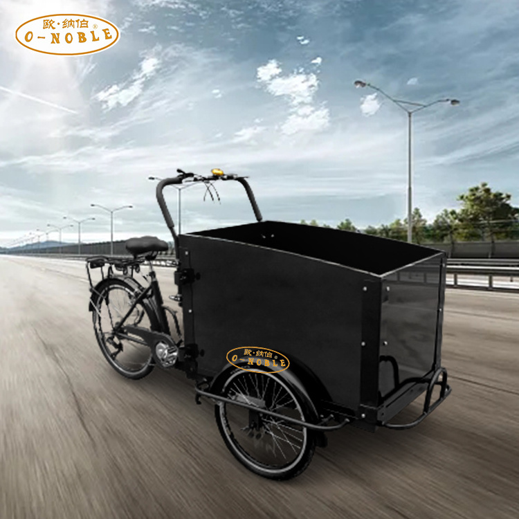 Family Dutch trike folded electric tricycle cargo bike used bicycle for sale