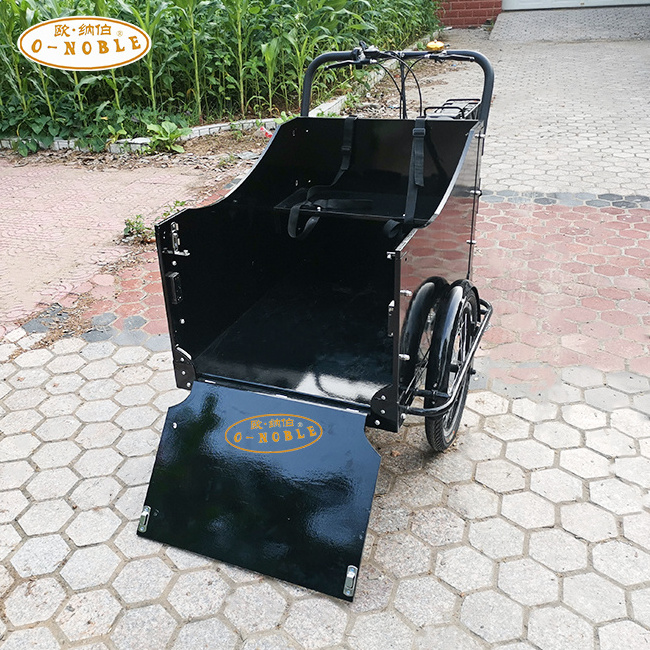 Front load 6 Speed china cargo tricycle cargo bikes for sale aluminum frame bicycle