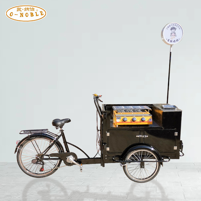 New style food bike mobile fast food trucks for sale new bbq bike