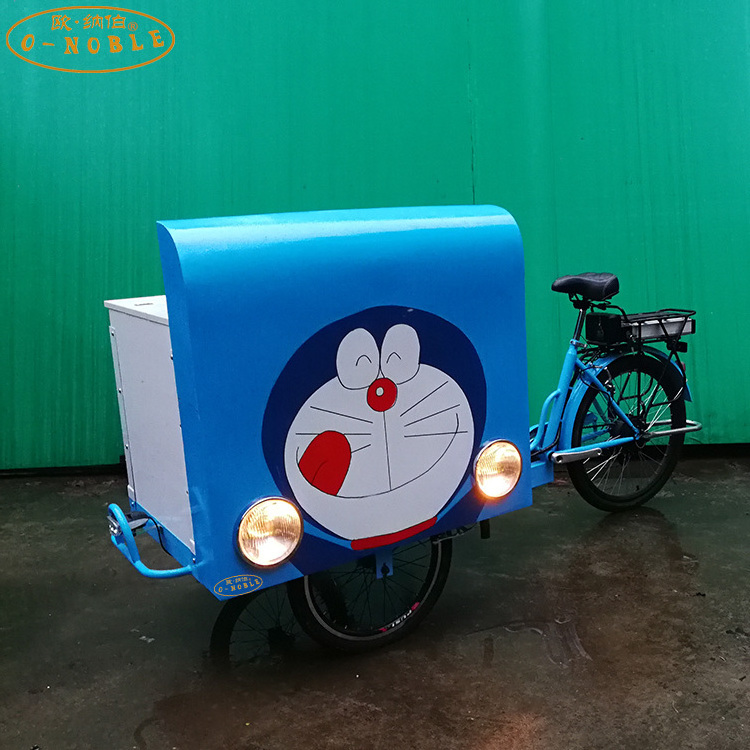 Hot sale wholesale multi-purpose reverse food tricycle custom takeaway snack tricycle mobile coffee bike