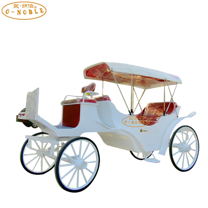 Electric Wedding Horse Carriage Luxury Royal Horse Coach