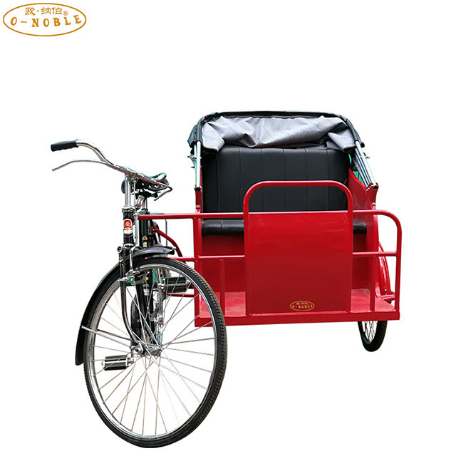 City tandem bicycle tandem bike Rickshaw