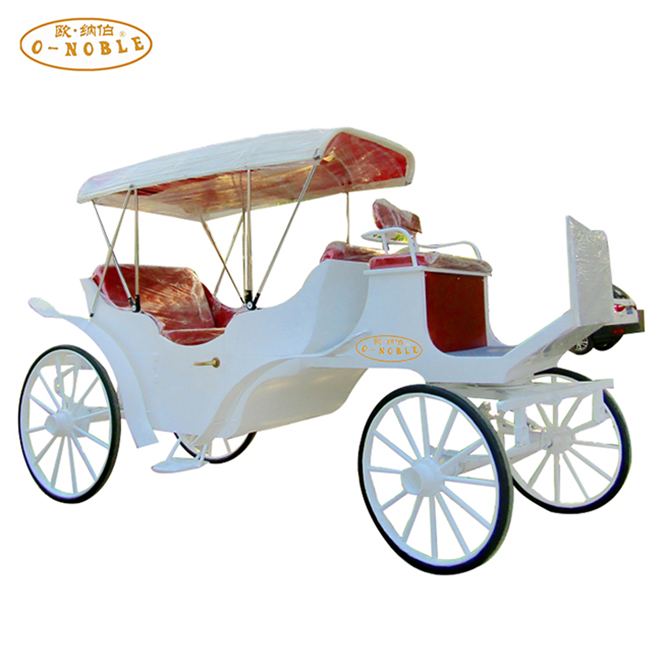 Electric Wedding Horse Carriage Luxury Royal Horse Coach