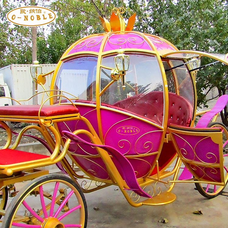 Princess carriage electric pumpkin carriage wedding carriage