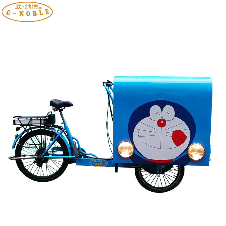 Hot sale wholesale multi-purpose reverse food tricycle custom takeaway snack tricycle mobile coffee bike