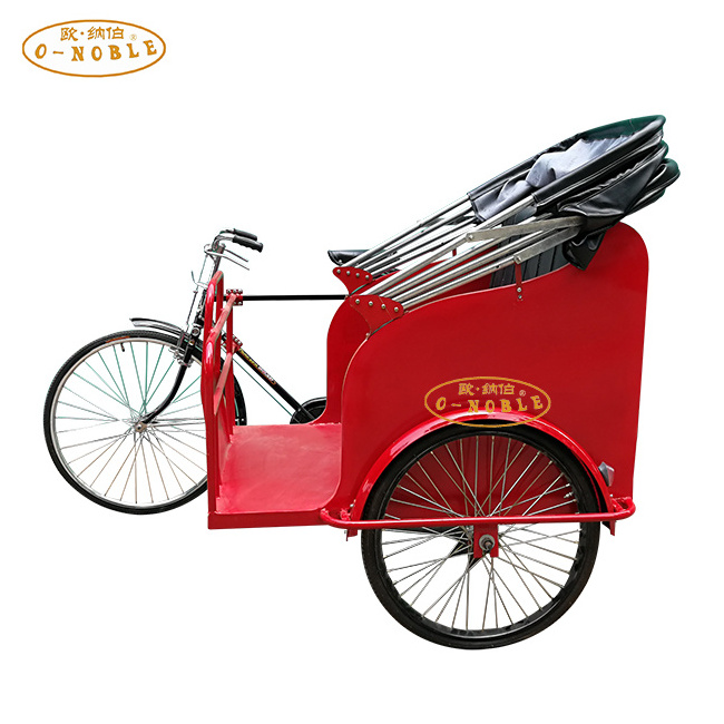 City tandem bicycle tandem bike Rickshaw