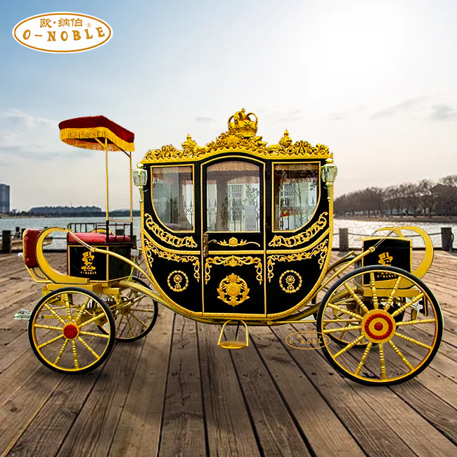 Royal horse carriage Hot Sale Horse Wagon Electric Carriage