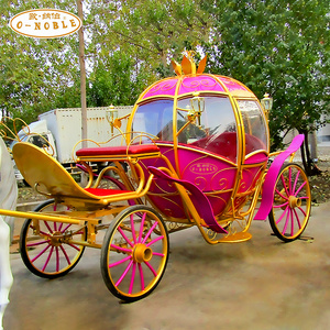 Princess carriage electric pumpkin carriage wedding carriage