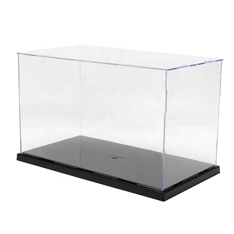 Factory custom plexiglass cube package box acrylic toy box lego display box