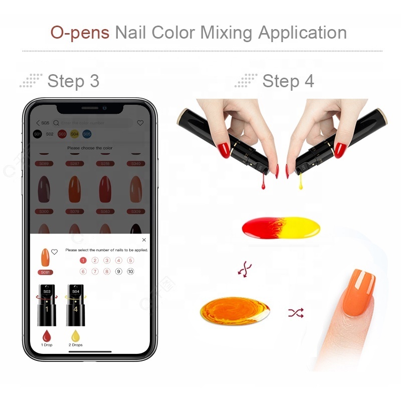 O'2NAILS Hottest Innovation Magic Gel Polish Kit 120 Colors Nail Gel Polish Set for Nail Design