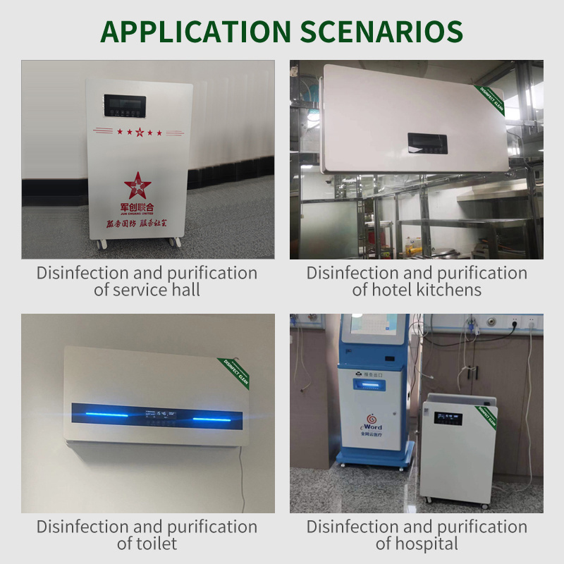 Industrial Air Cleaner With App Photocatalytic air purifier For Hospital And School