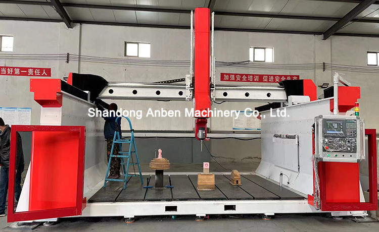 5 Axis Wood Cnc Router 1224 Styrofoam Cutting Machine Mould Die Mold Making Engraving Milling For Foam