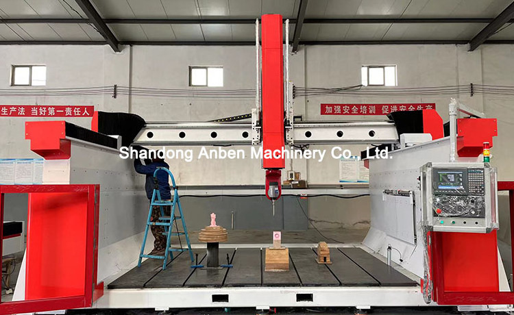 5 Axis Wood Cnc Router 1224 Styrofoam Cutting Machine Mould Die Mold Making Engraving Milling For Foam