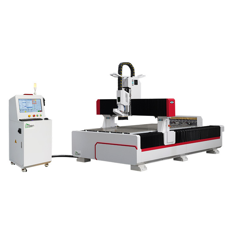 Factory 3D ATC CNC Router Wood Cutting Machine for door furniture cabinet making