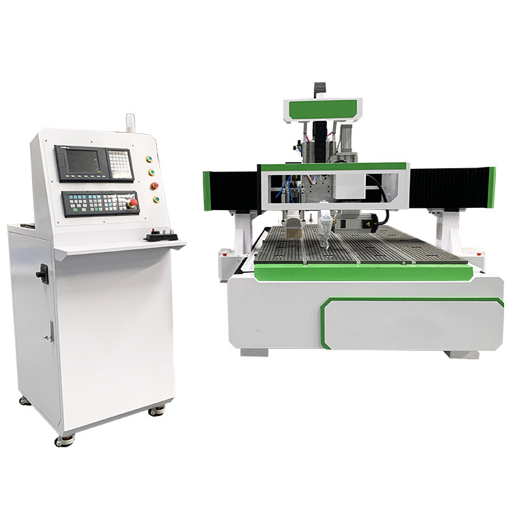 Automatic tool changer 1530 ATC wood cnc router machine for cabinets with saw blade cnc router for wood carving