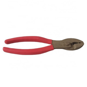 Non Sparking Tools Aluminum Bronze 8" Slip Joint Plier With Red Handle