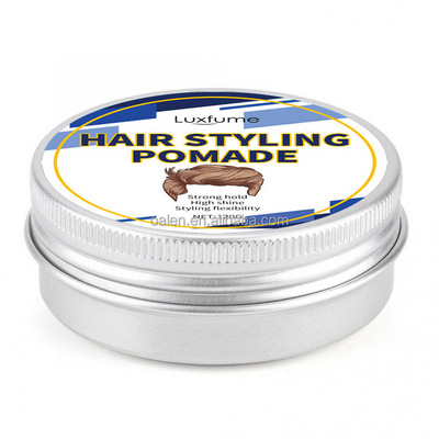 Custom Label Water Based Wax Strong Hold For Men Medium Shine For All Hair Styles Hair Pomade