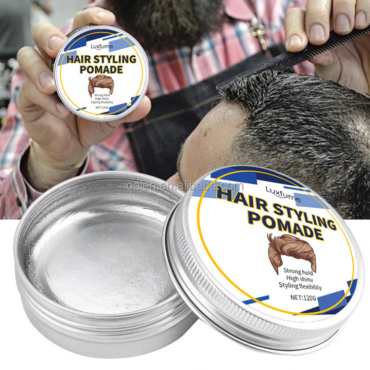 Custom Label Water Based Wax Strong Hold For Men Medium Shine For All Hair Styles Hair Pomade